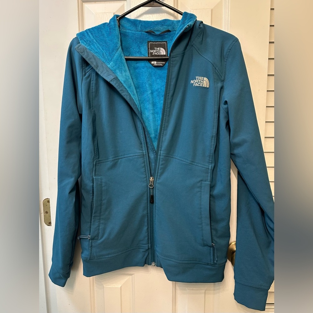 The North Face Teal Full-Zip Jacket